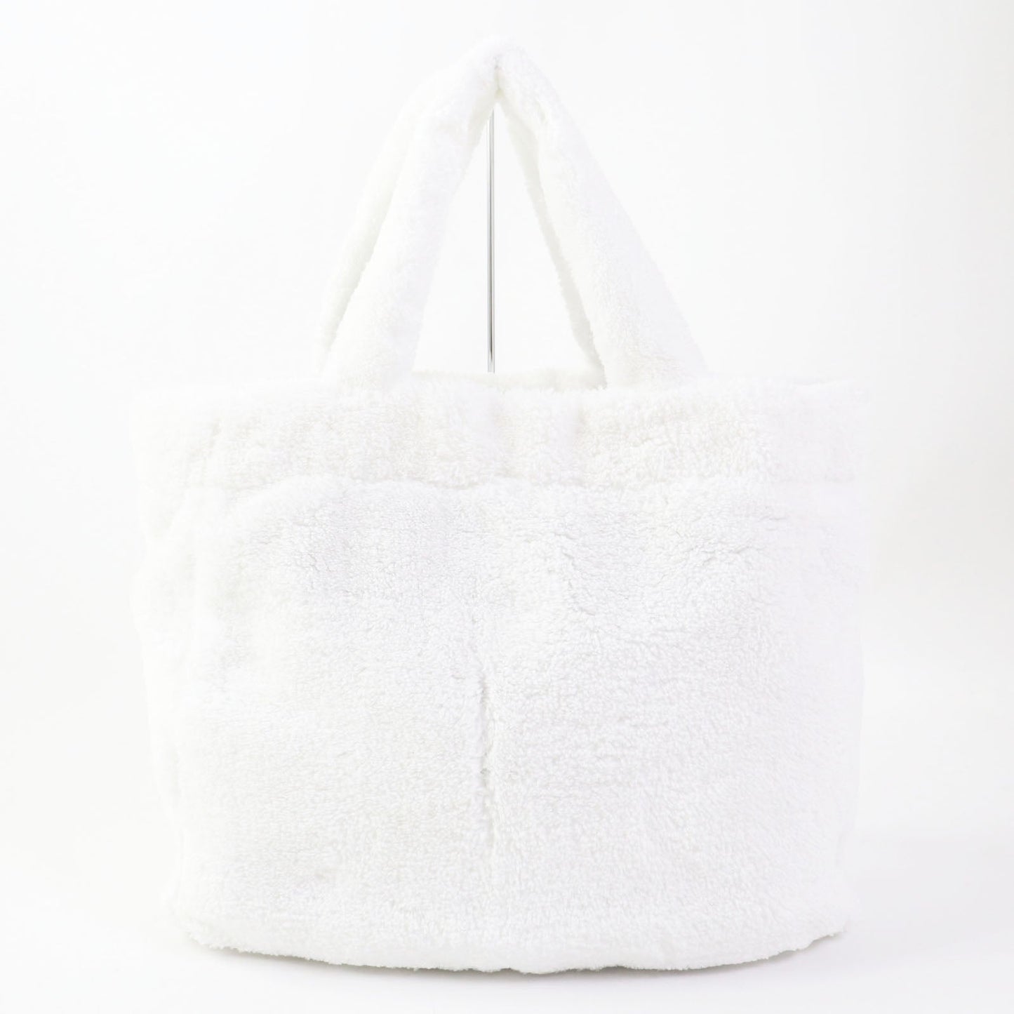 Prada Terry Tote Bag 1Bg130 Black White