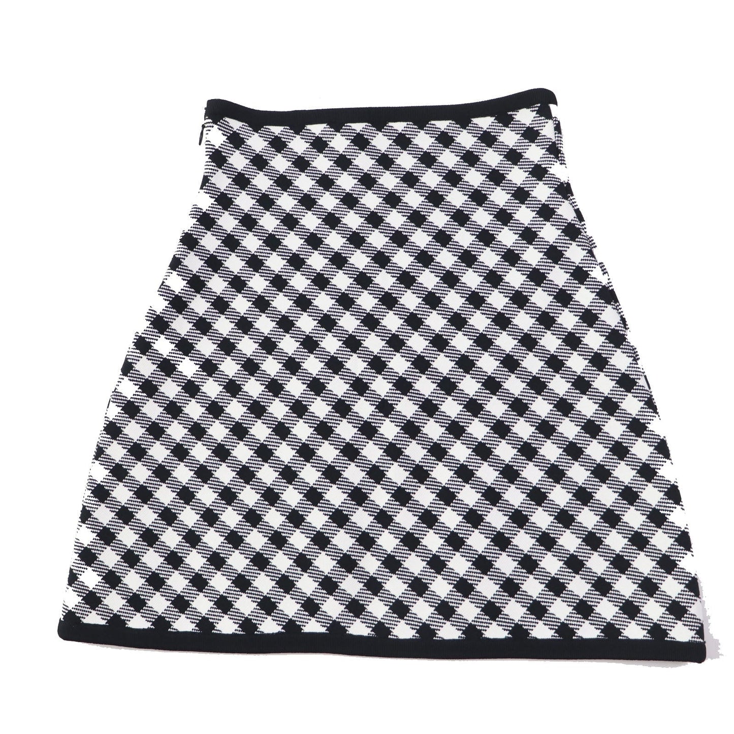 Dior Christian Flare Skirt Main: % Rayon, % Nylon Black Travel Bag