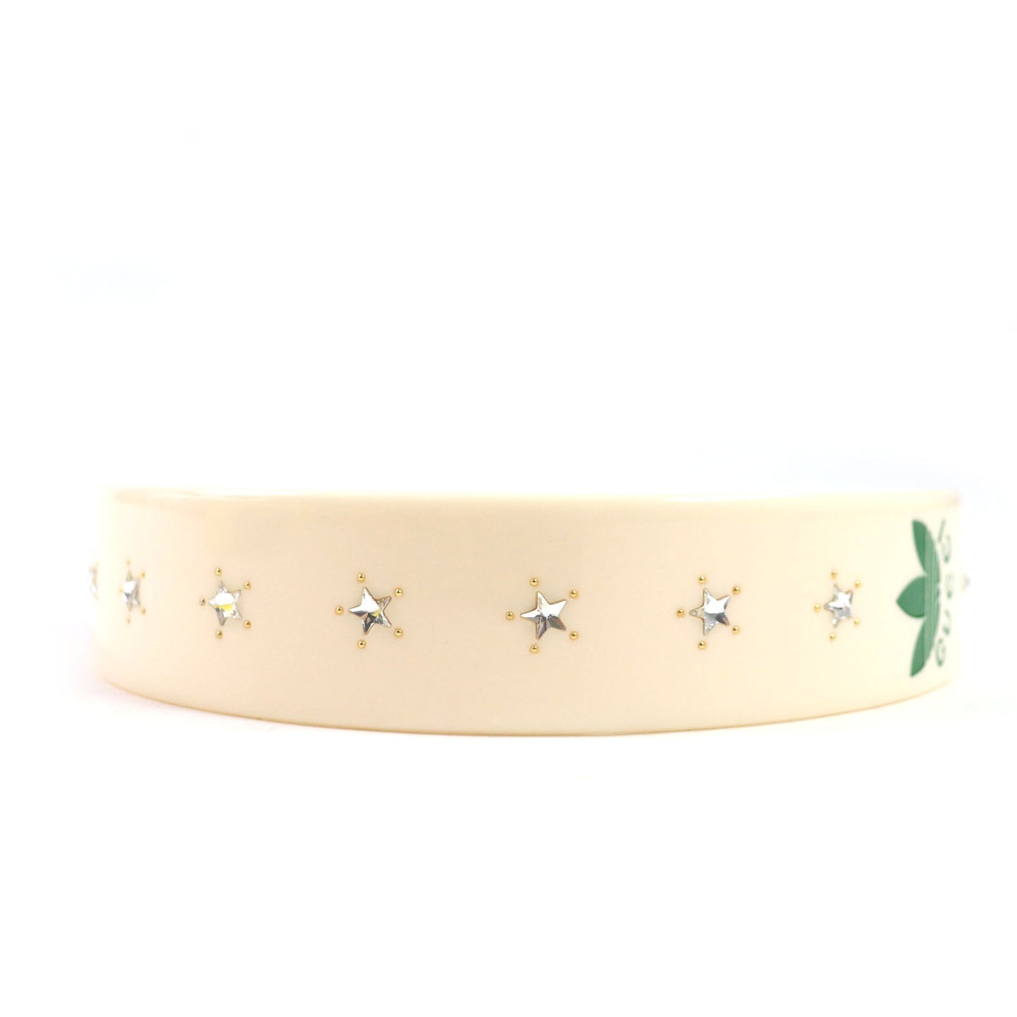 Gucci hair accessory Part Rhinestones Cream Handbag