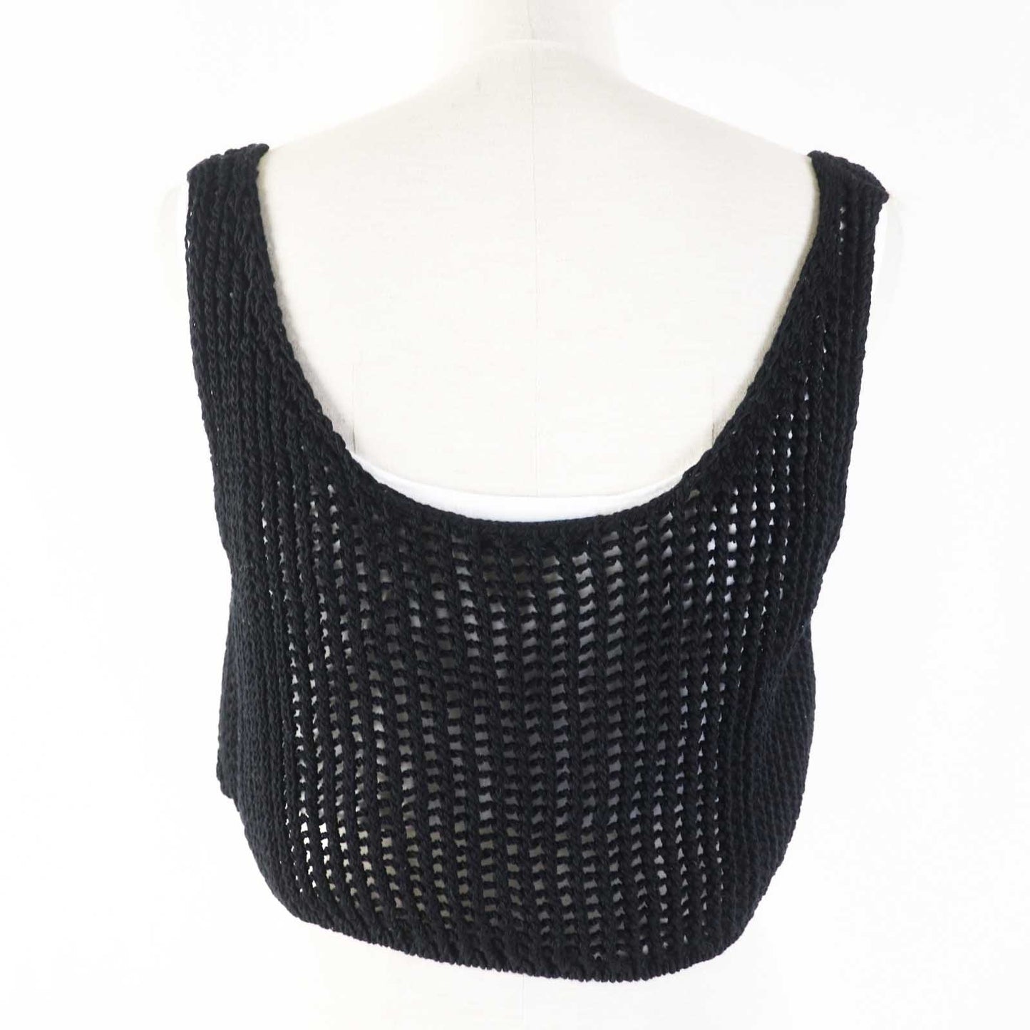 Tank Top Main: % Cotton Women Handbag Black White Travel Bag