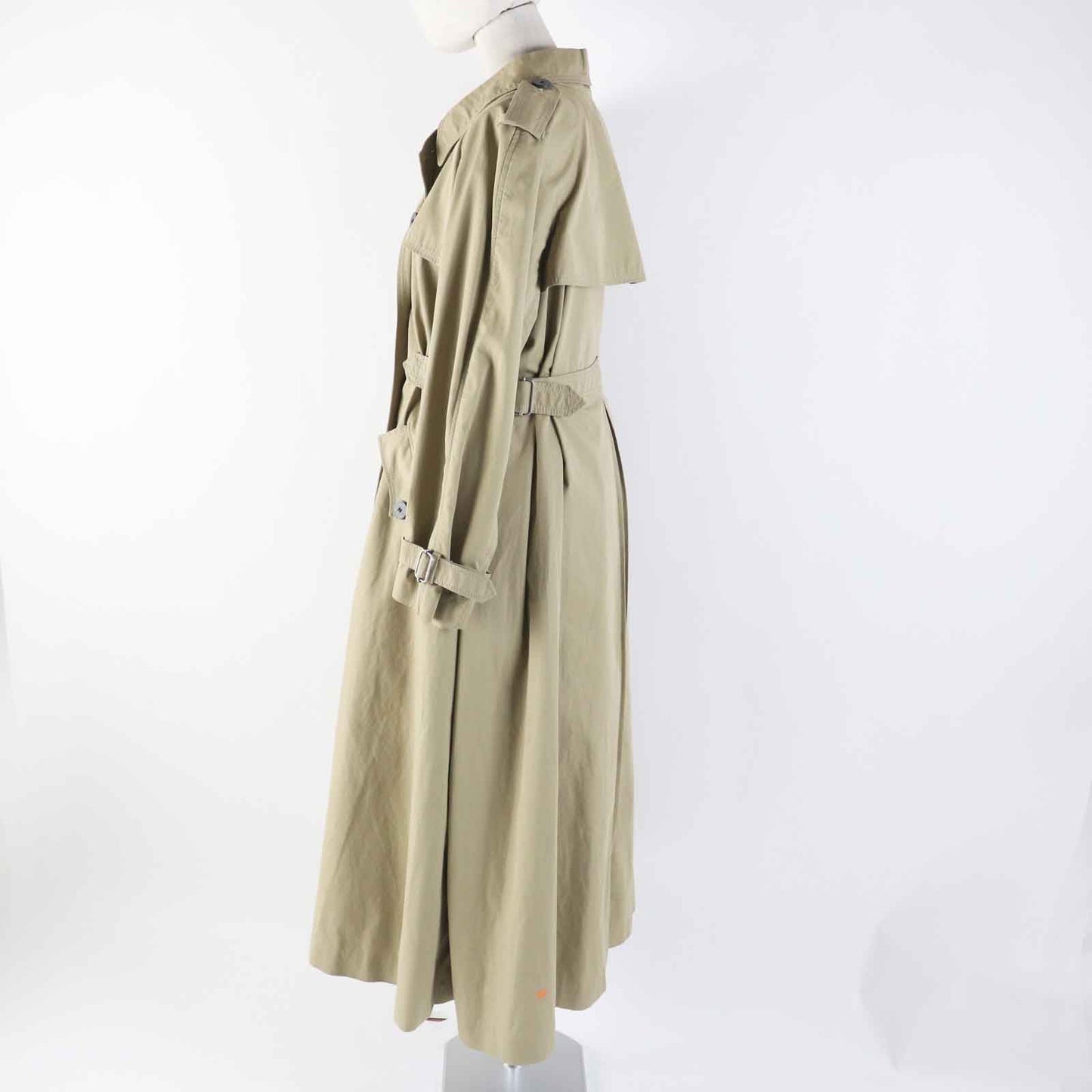 Dior Christian Trench Coat Main: % Cotton, Some Beige Travel Bag