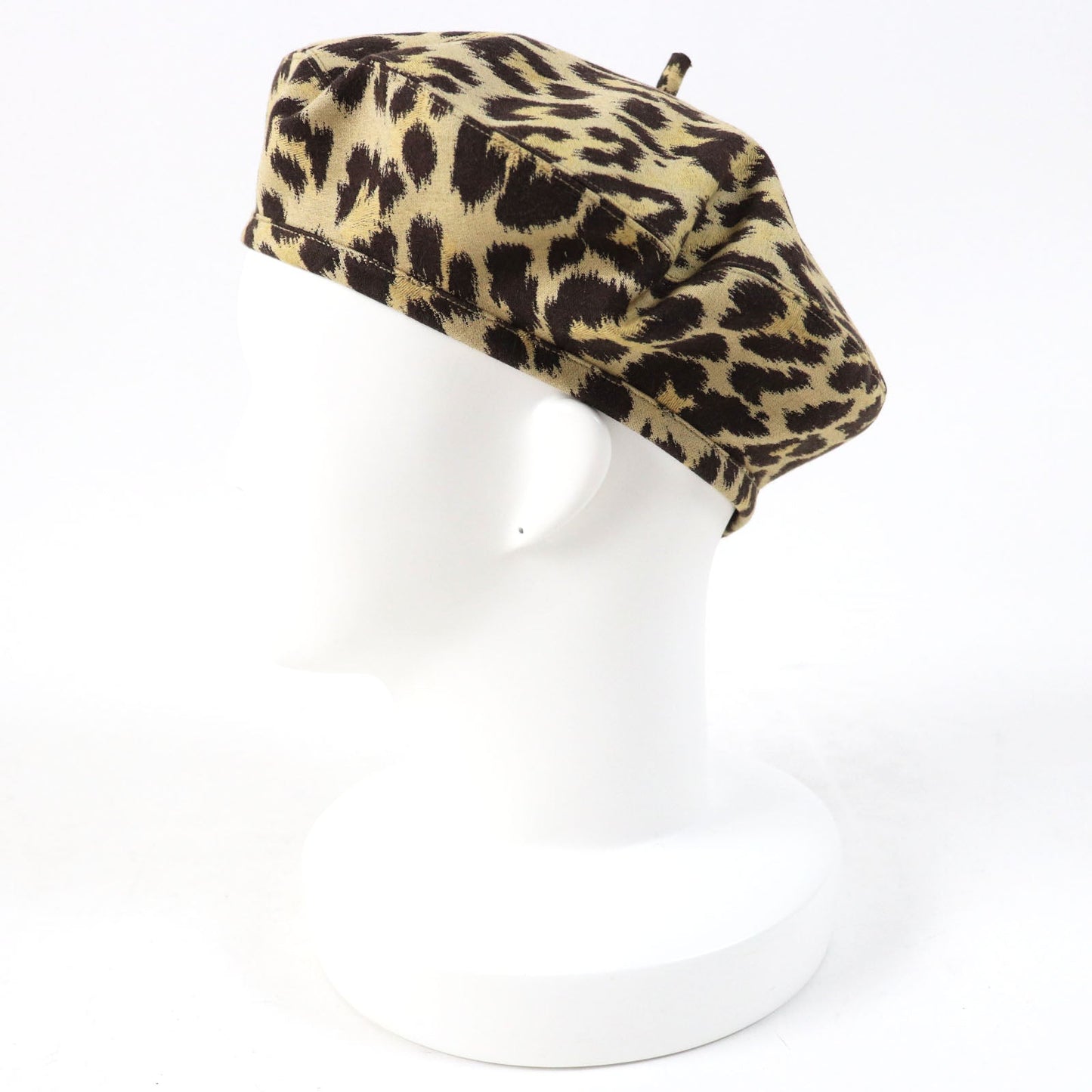 Dior Christian Beret Outer: % Polyester, Outer: % Brown Beige Travel Bag