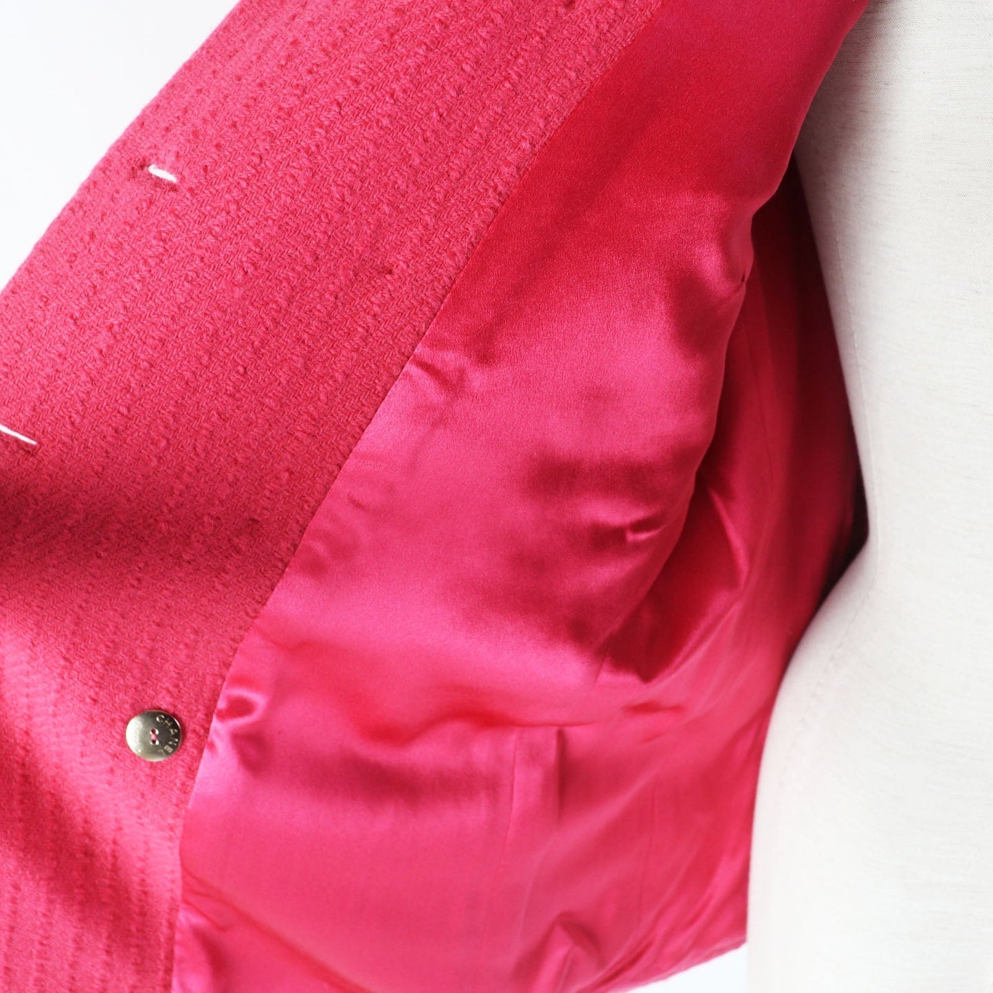 Chanel Jacket wool pink 34