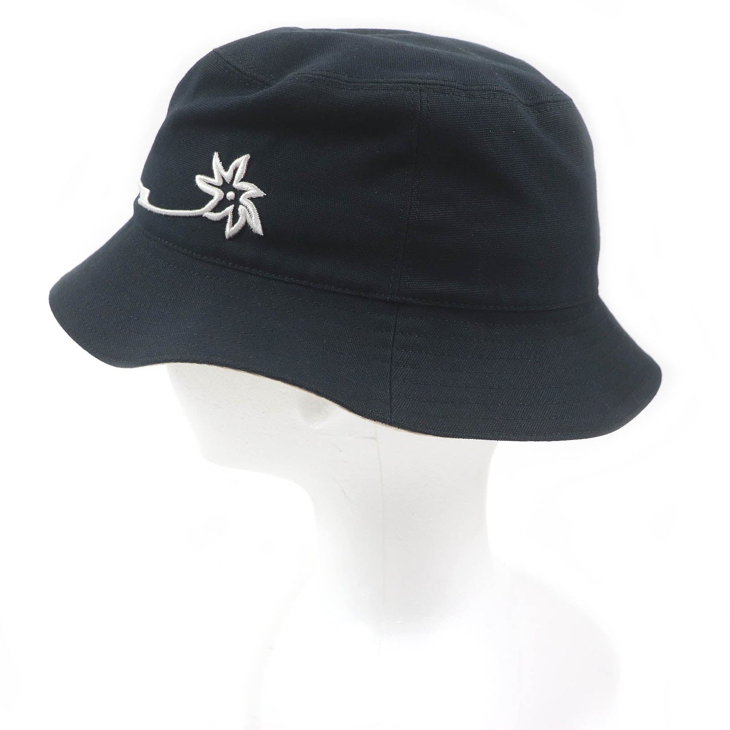 Dior Hat Main: % Cotton, Part: % Rayon Black White Travel Bag