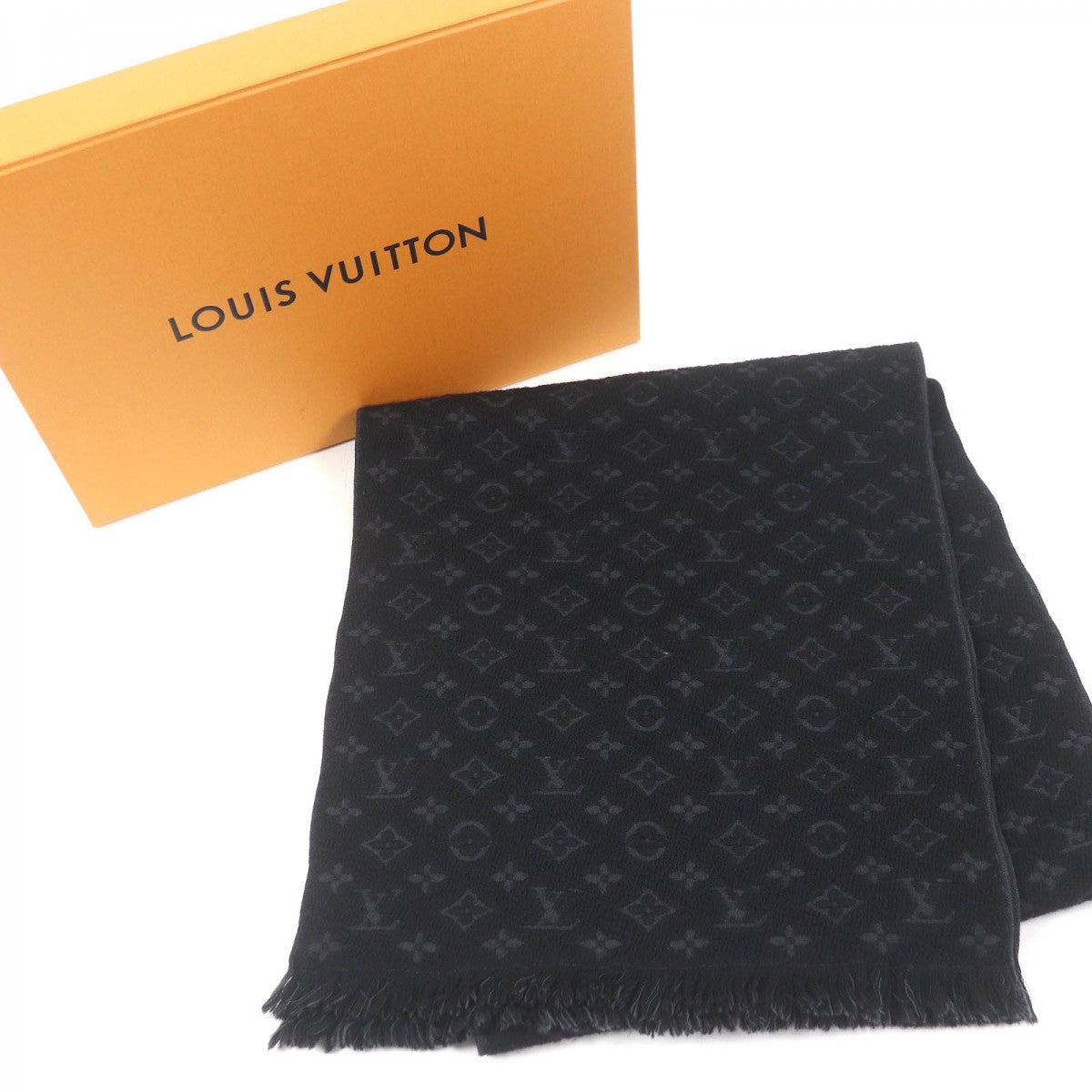 Louis Vuitton Scarf M70520 c Monogram Wool Apparel