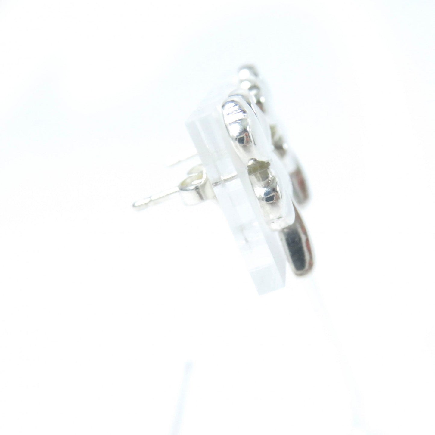 Chanel Clover logo Pierce Jewelry