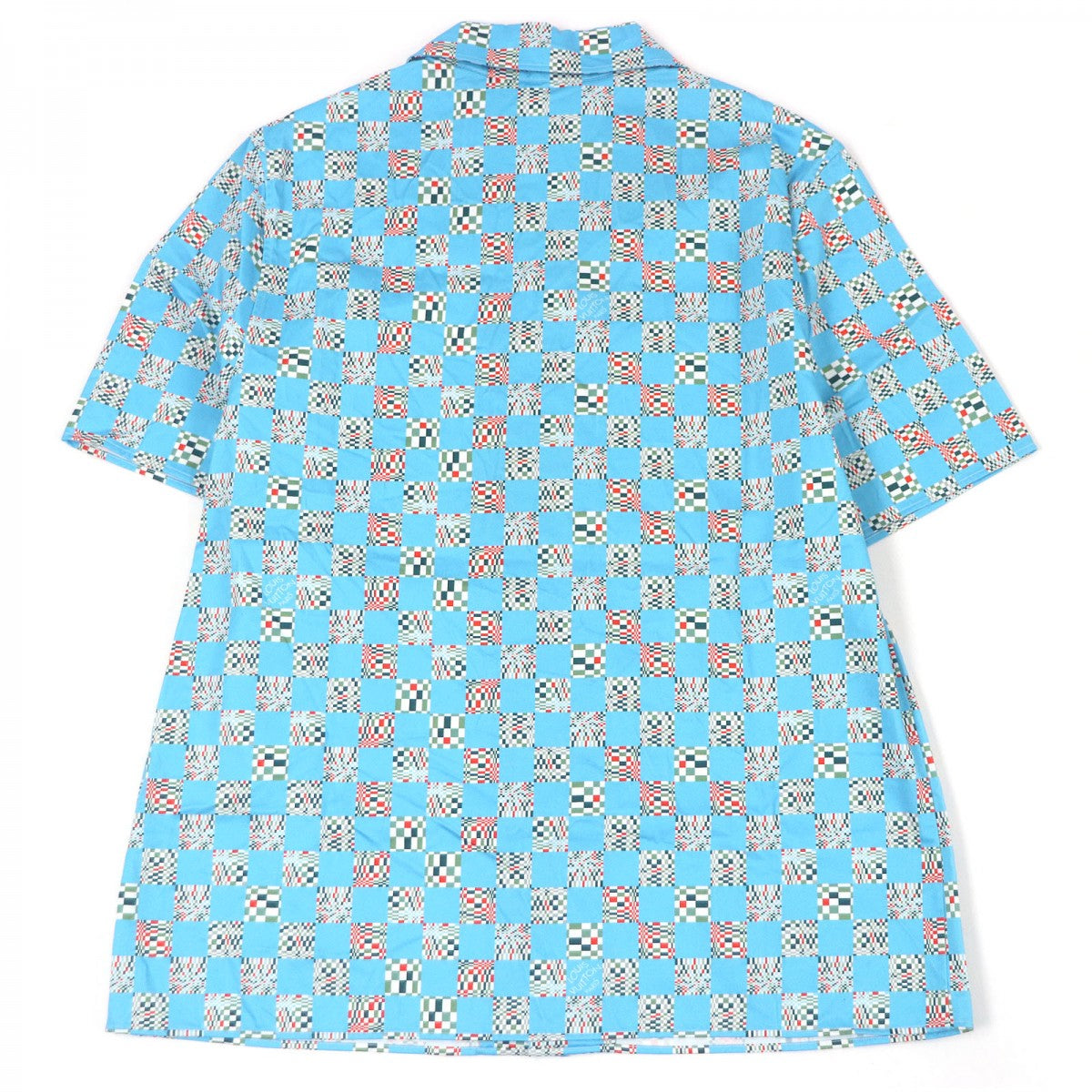 Louis Vuitton Short sleeve shirt ns M Cotton Blue Apparel