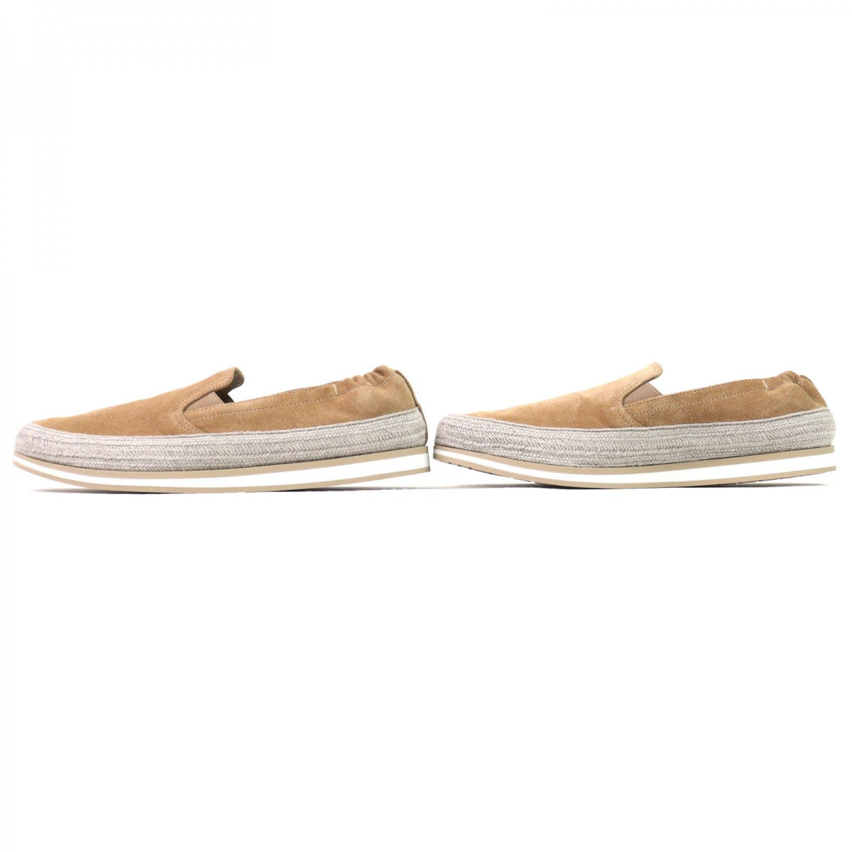 Slip On Main: Natural Mens . Handbag Leather Suede Travel Bag