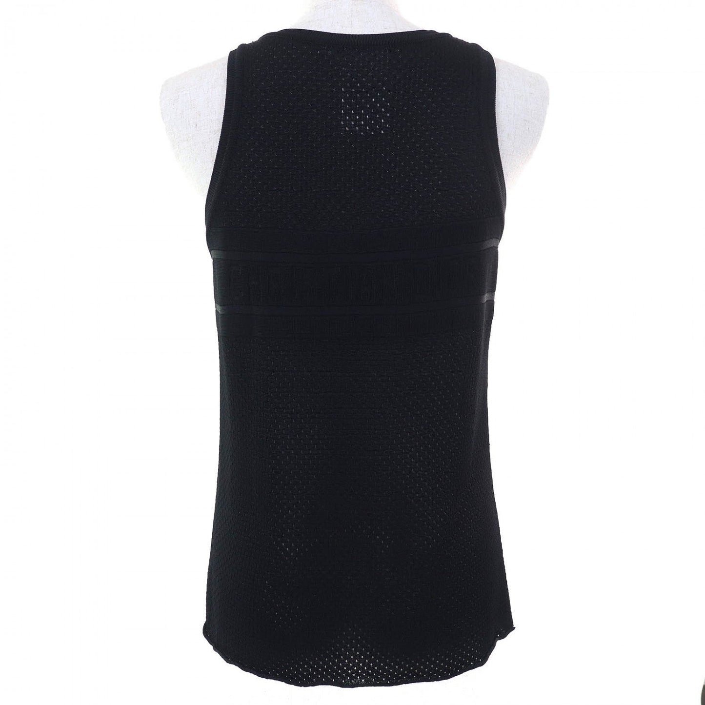 Dior Christian Tops Rayon Handbag Black Travel Bag