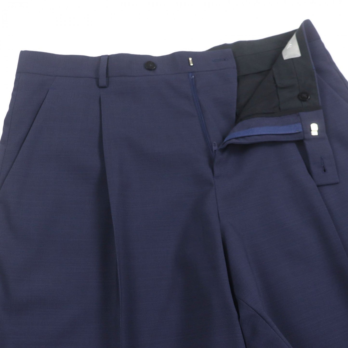 Dior Shorts Wool Navy Handbag Travel Bag