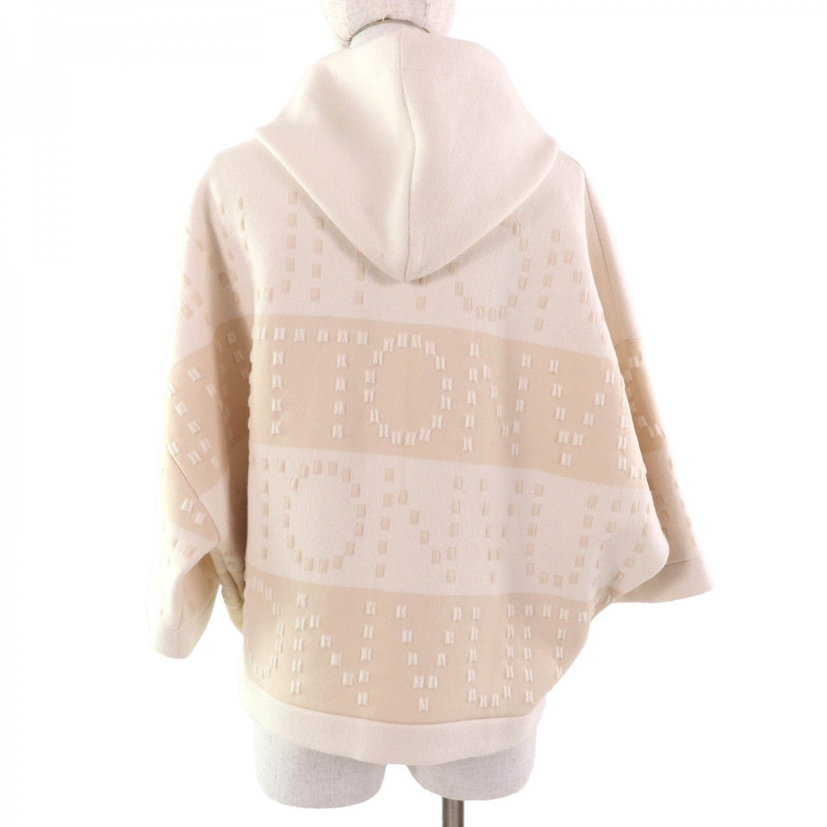 Louis Vuitton Hoodie XS Wool Beige Apparel