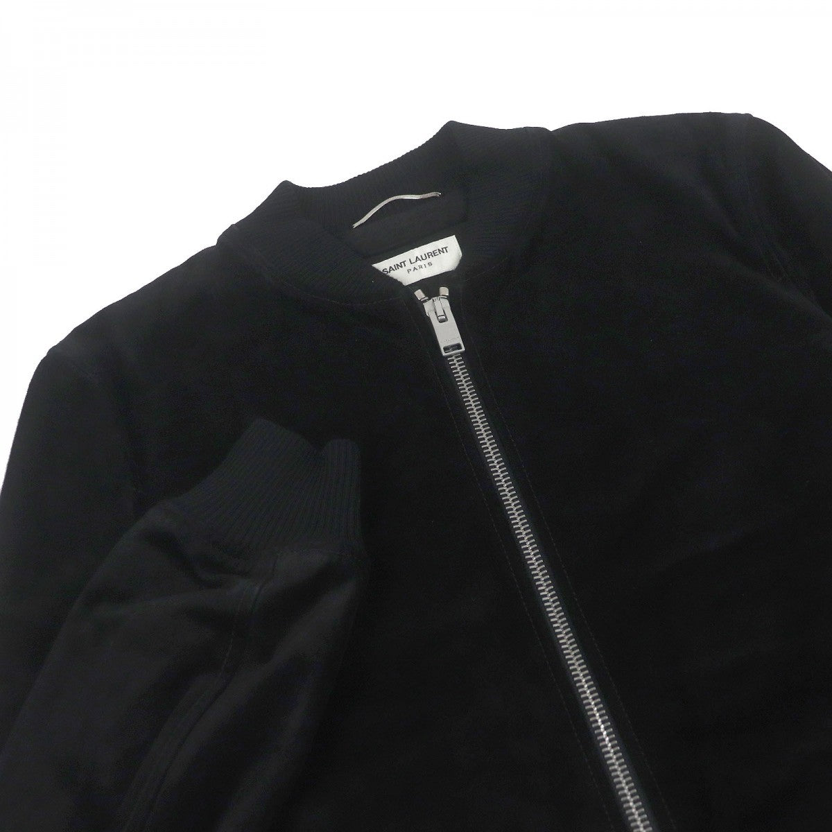 Saint Paris Blouson Calf Travel Bag Leather Black