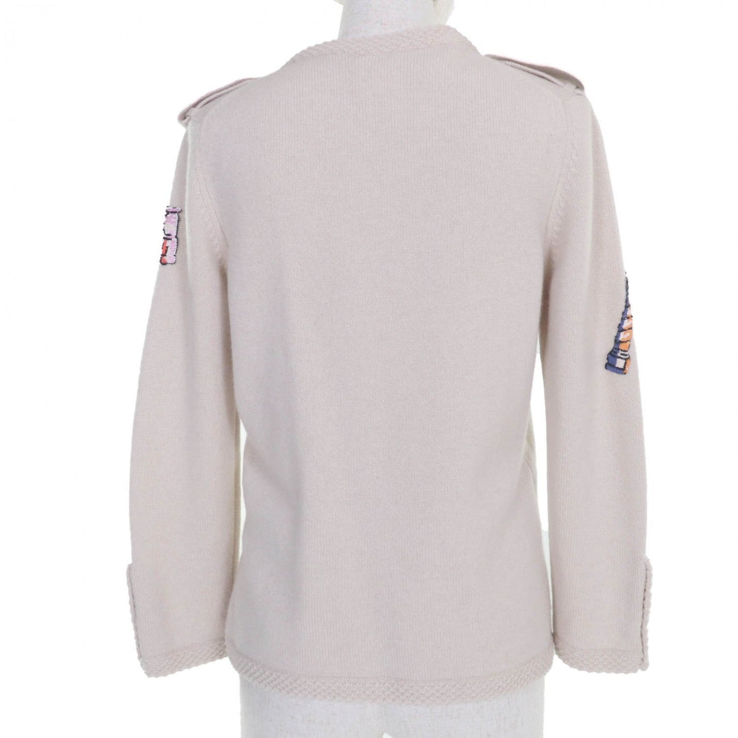 Chanel cardigan 06ï ¼ £ cashmere 40 Beige Handbag
