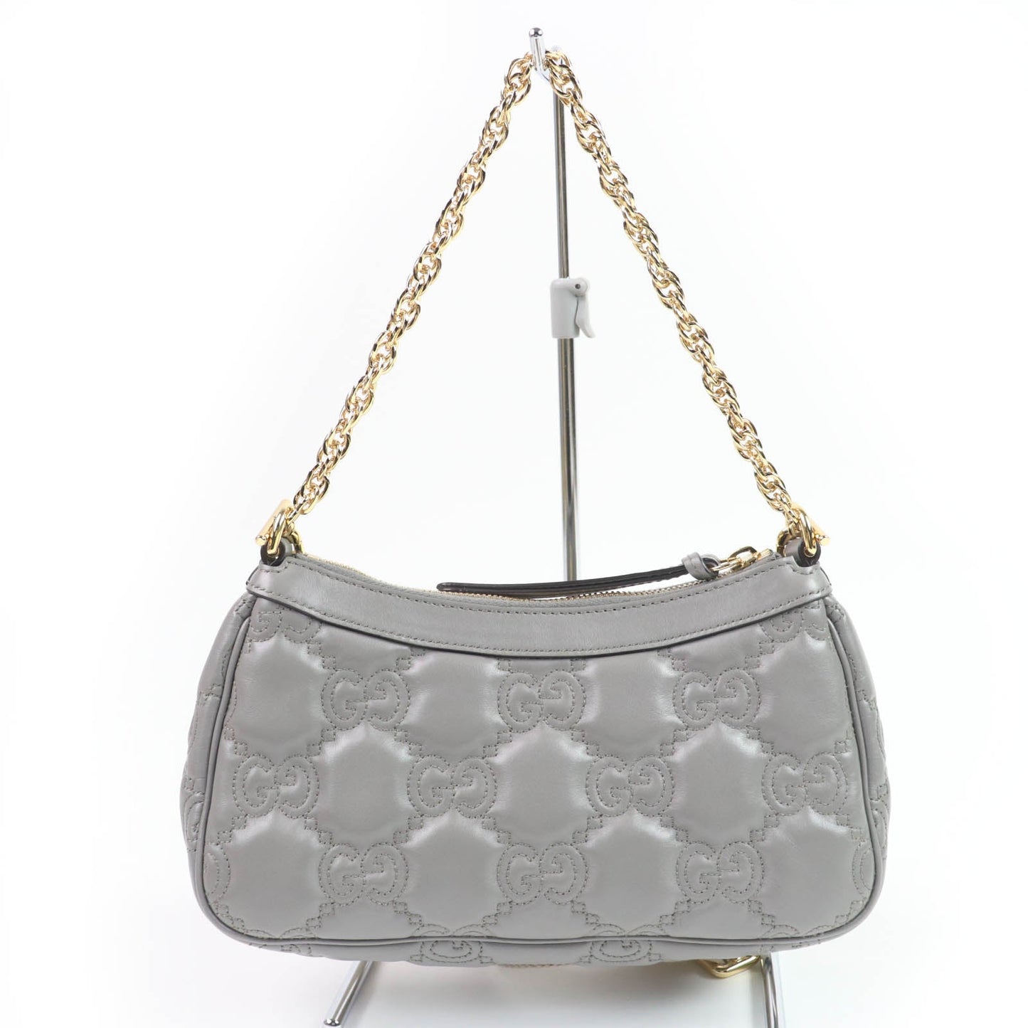 Gucci 2Way Handbag Leather Matelasse Travel Bag