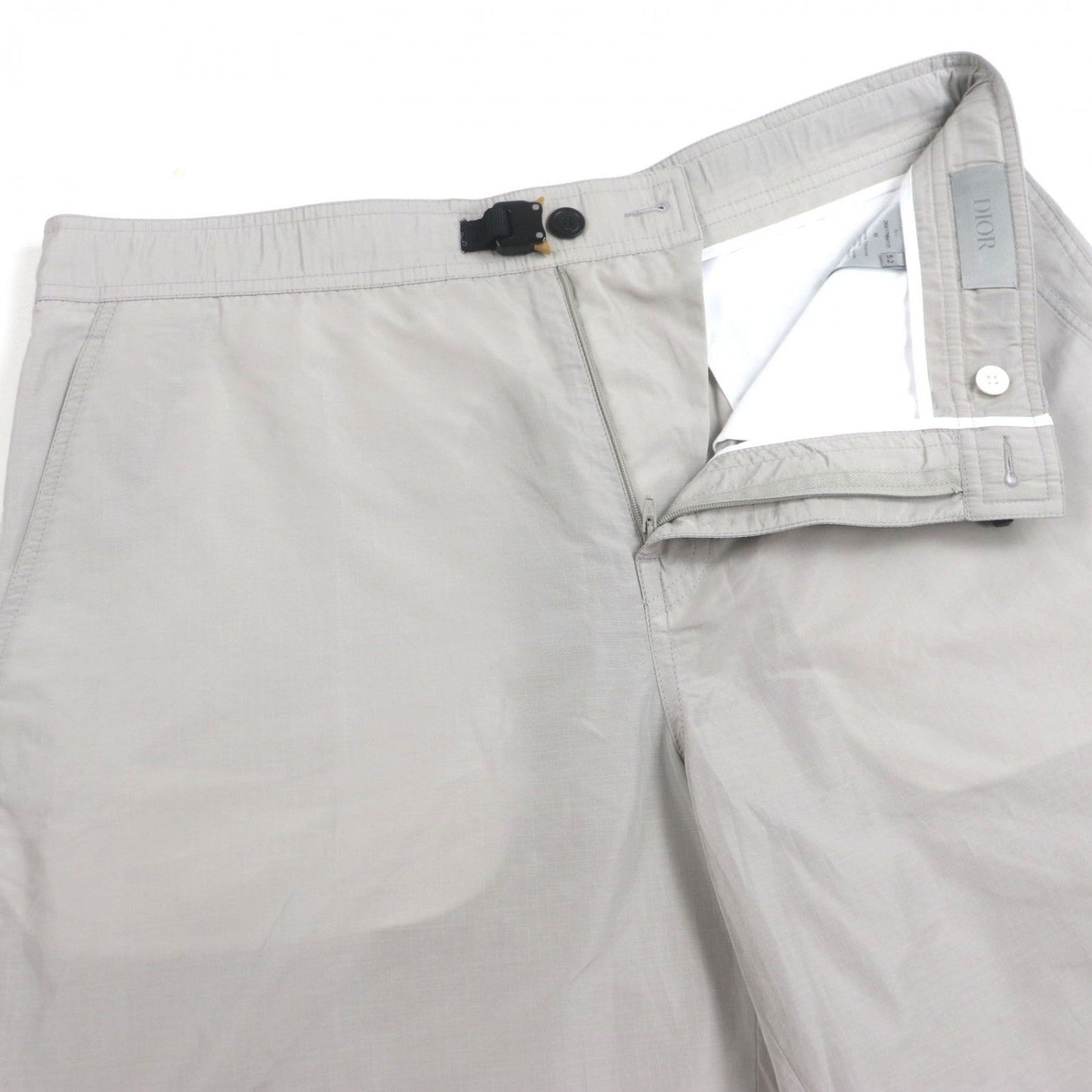 Dior Shorts Gray Handbag Nylon Travel Bag