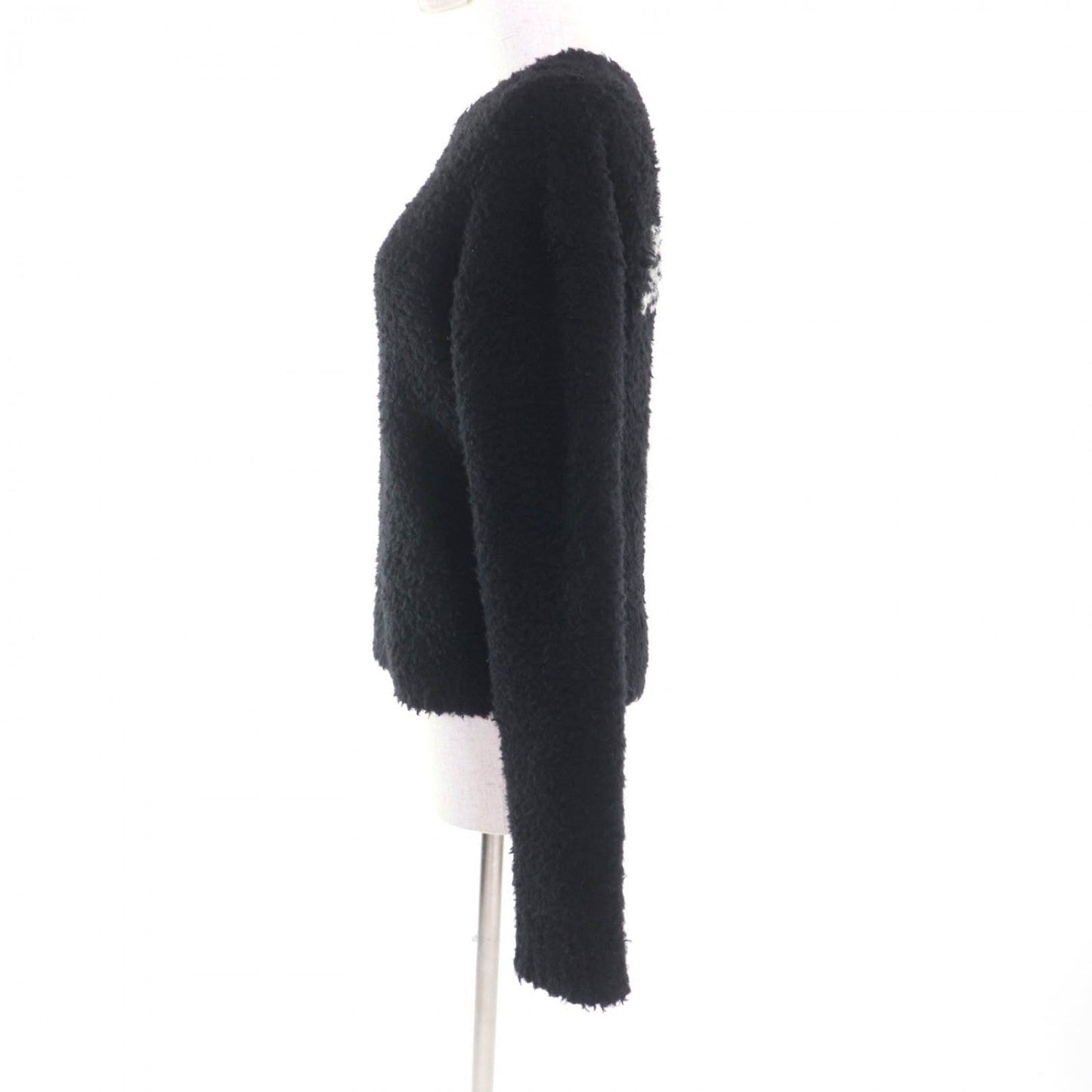 Dior Christian Knit Wool JâA Handbag Black Travel Bag