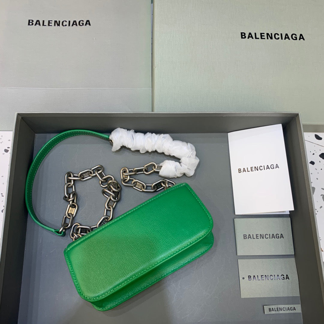 Top Quality Gossip On Shoulder Bag For Green Small