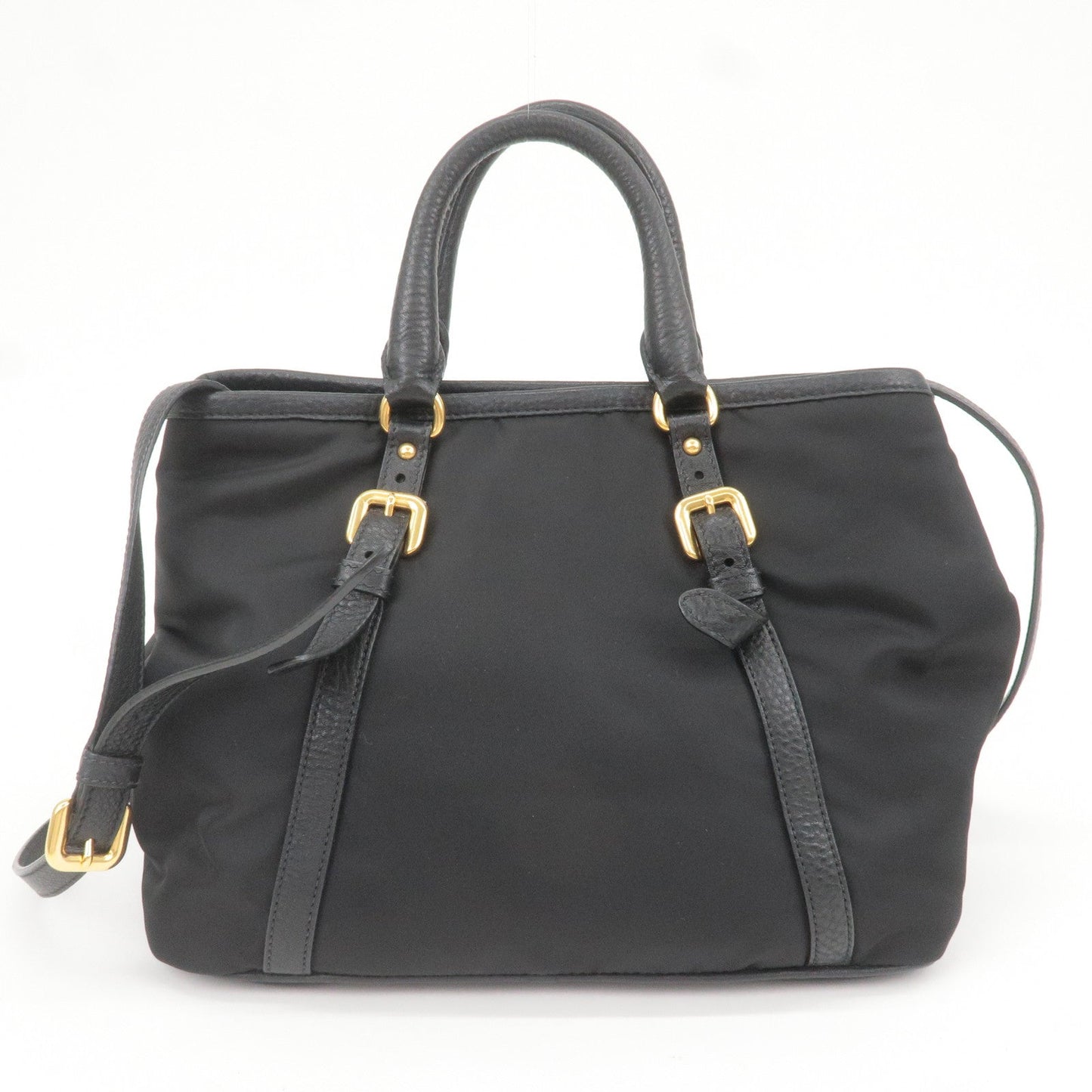 Prada Prada Nylon Leather 2Way Bag Tote Bag Hand