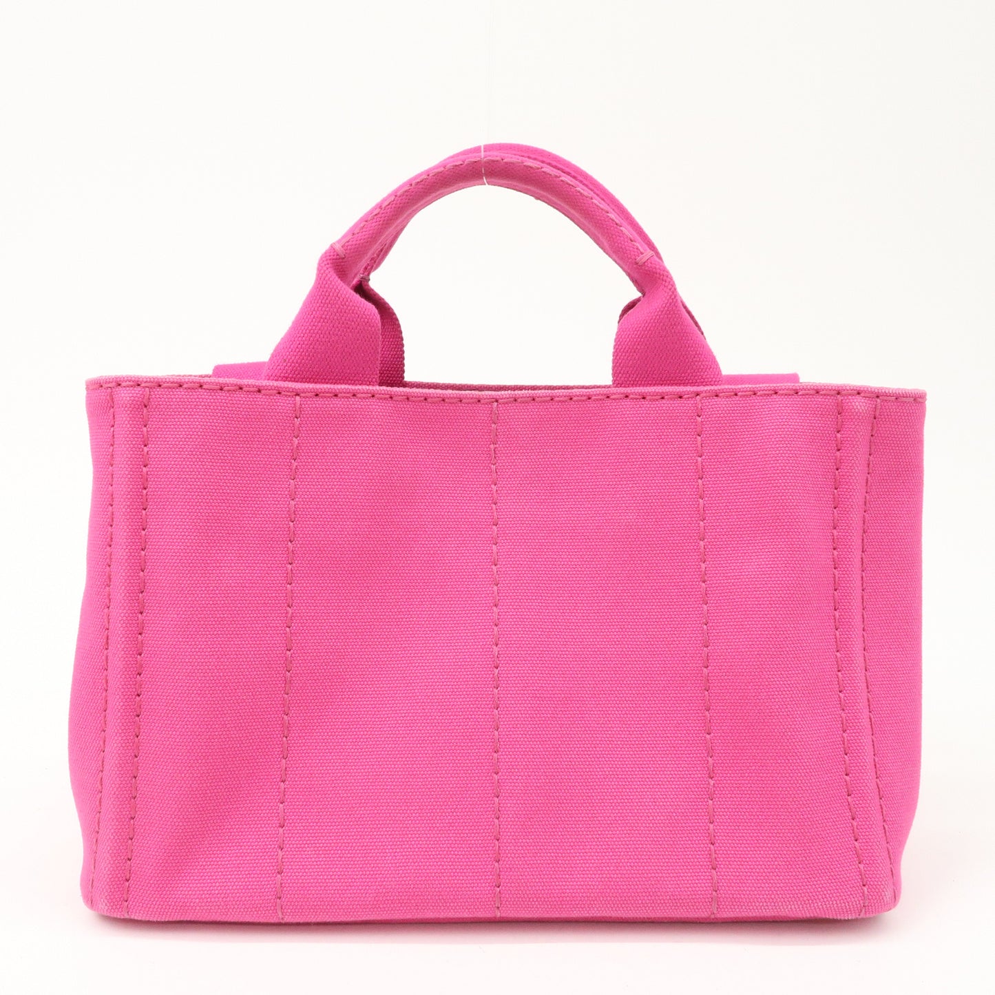 Prada Prada Logo Canapa Mini Canvas 2Way Tote Bag