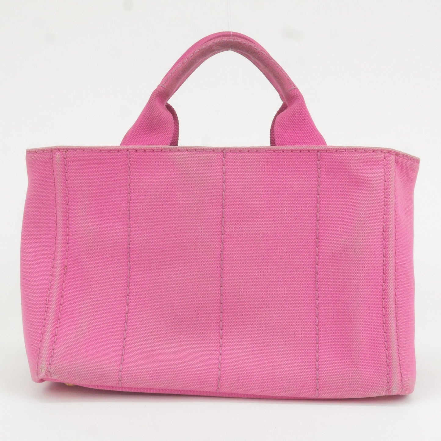 Prada Prada Logo Canapa Mini Canvas Hand Bag Tote Tote Bag