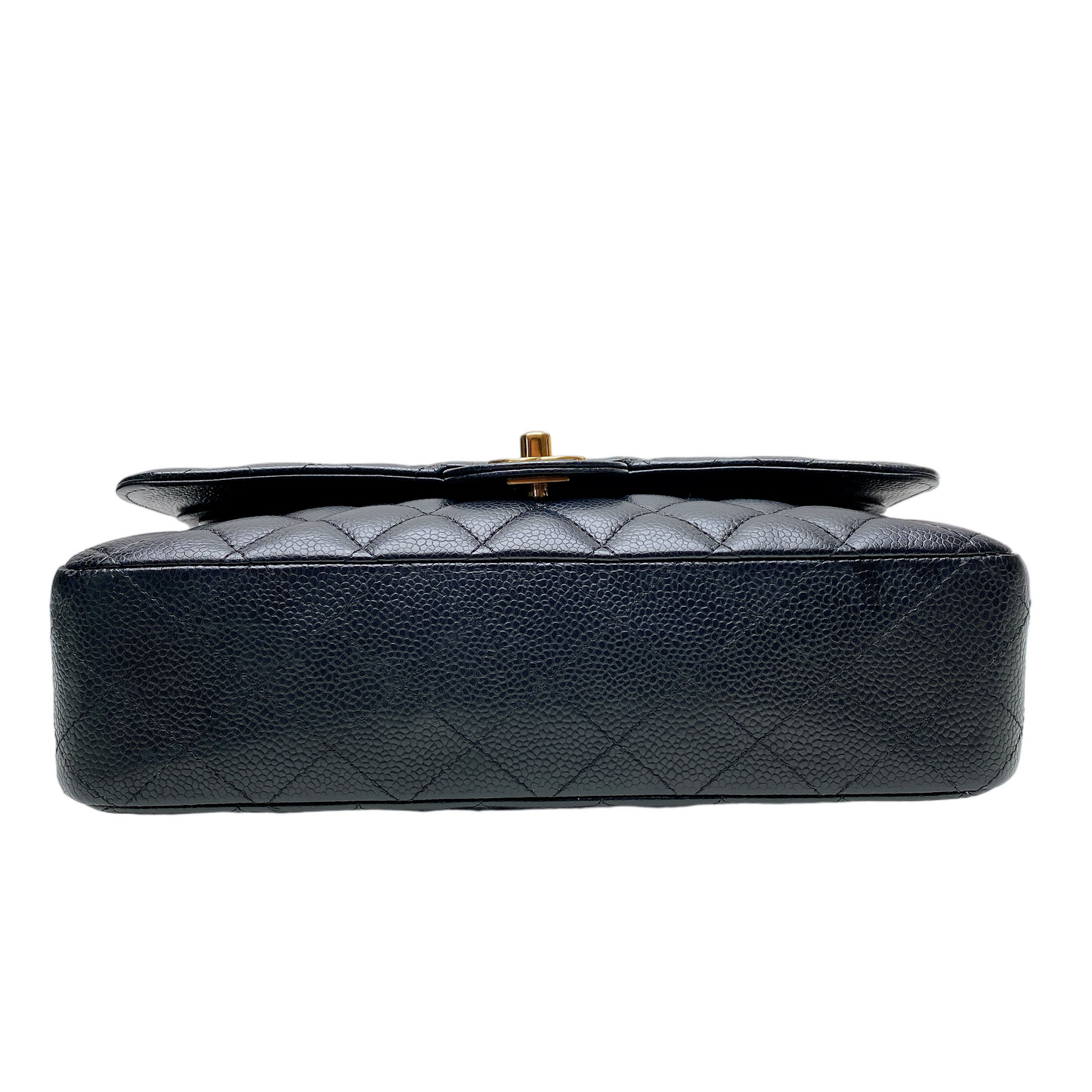 Chanel CF MEDIUM CAVIAR IN GHW Accessory