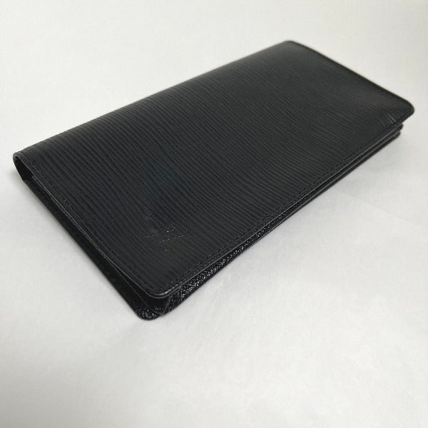 Louis Vuitton Long Purse M63212 Epi Noir Leather Wallet Case