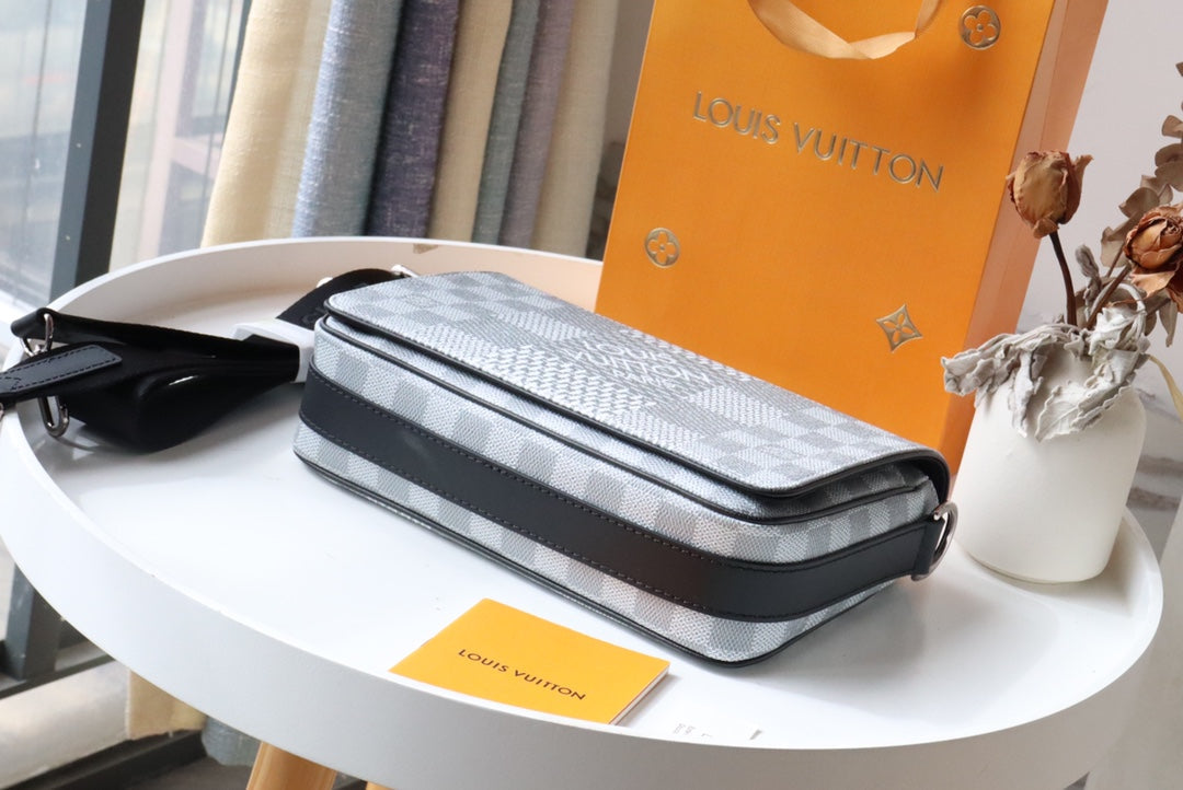 Top Quality Stutop Qualityo Messenger Damier Graphite Crossbody Bag N50014 2514