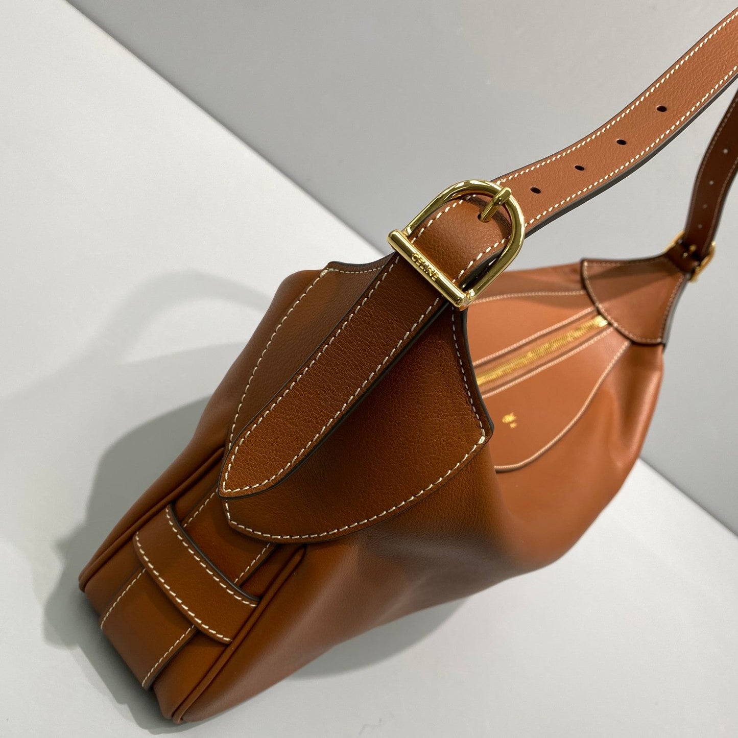 Top Quality Romy In Supple For Women Brown Medium Travel Bag