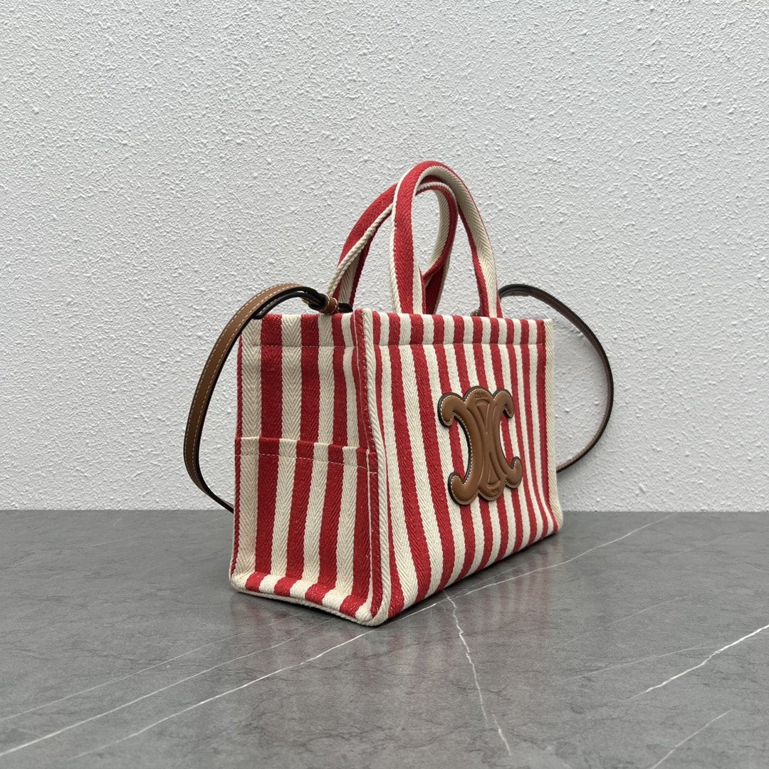 Top Quality Cabas Thais In Tweed Multicolor Small Travel Bag
