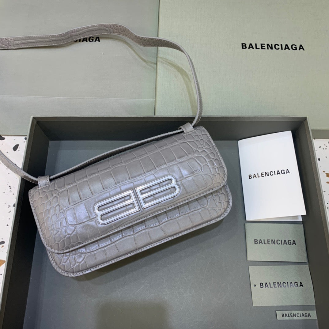 Top Quality Gossip Shoulder Bag Gray For Small