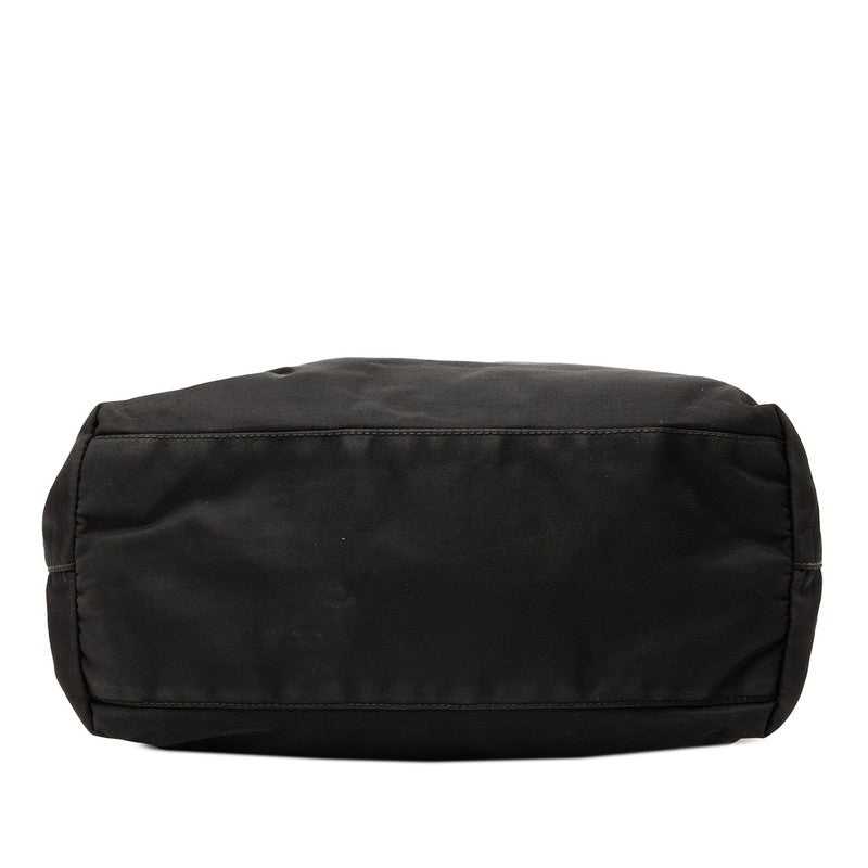 Prada Triangle Plate Tote Bag Nylon Logo Tote Bag 1
