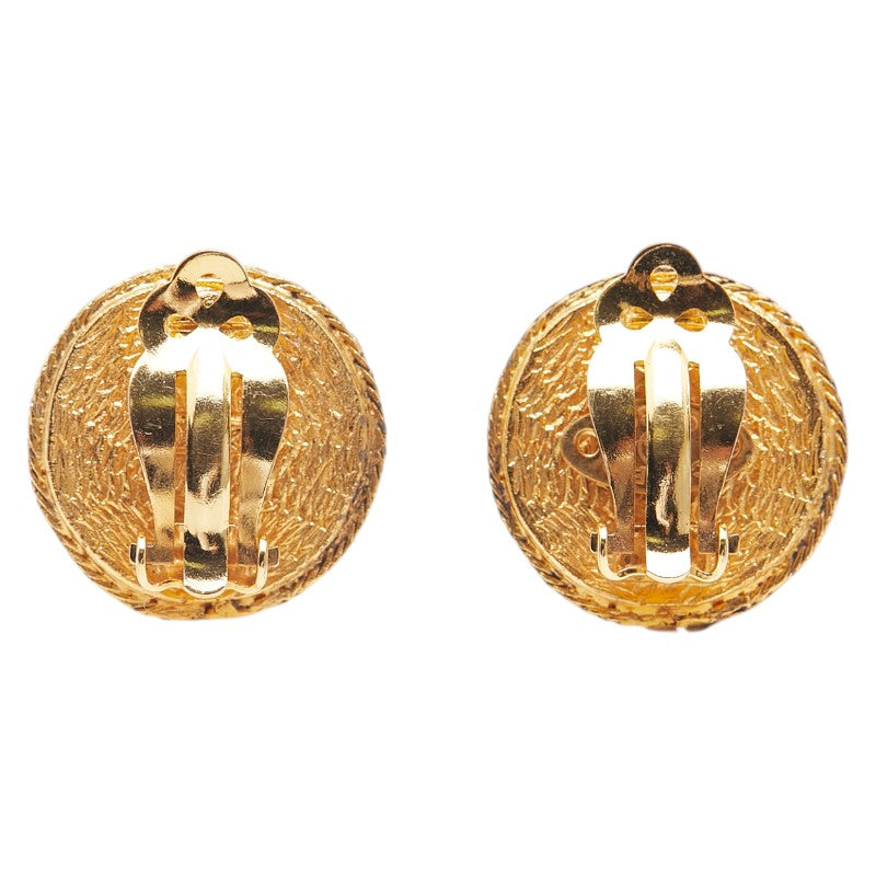 Chanel Faux Pearl Earrings