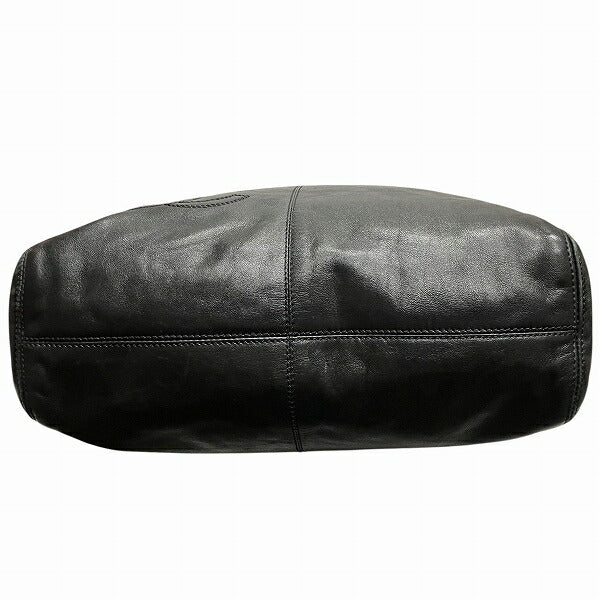 Coco Mark Lambskin Shoulder Bag Elegant