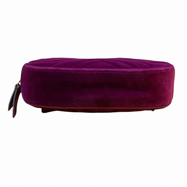 Gucci Marmont Velour Waist Bag Leather Travel Bag