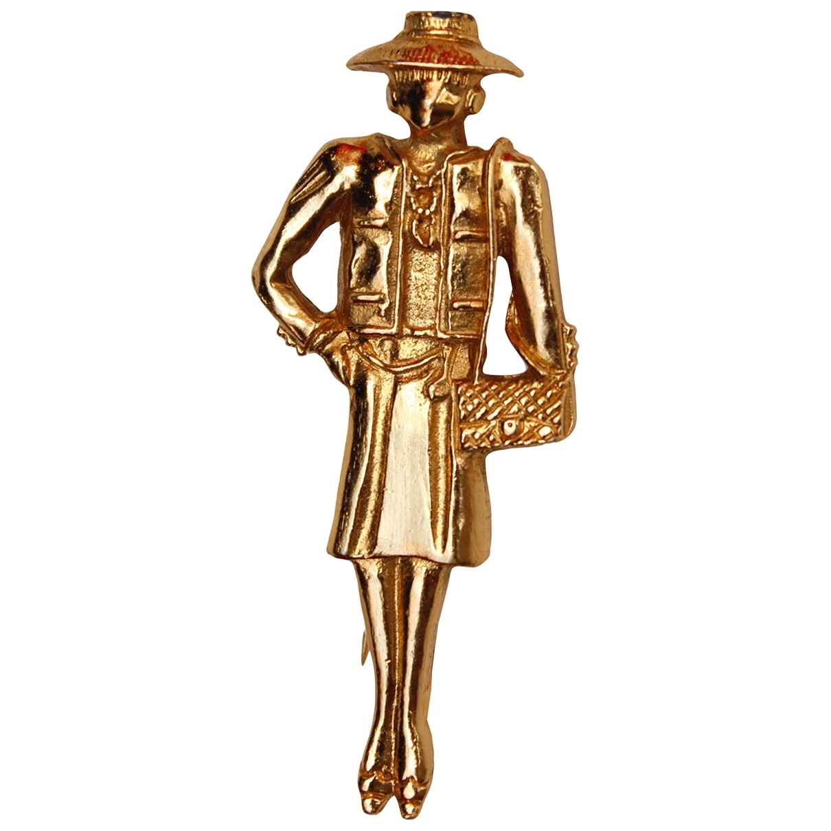 gold metal pins & brooches Jewelry Signature