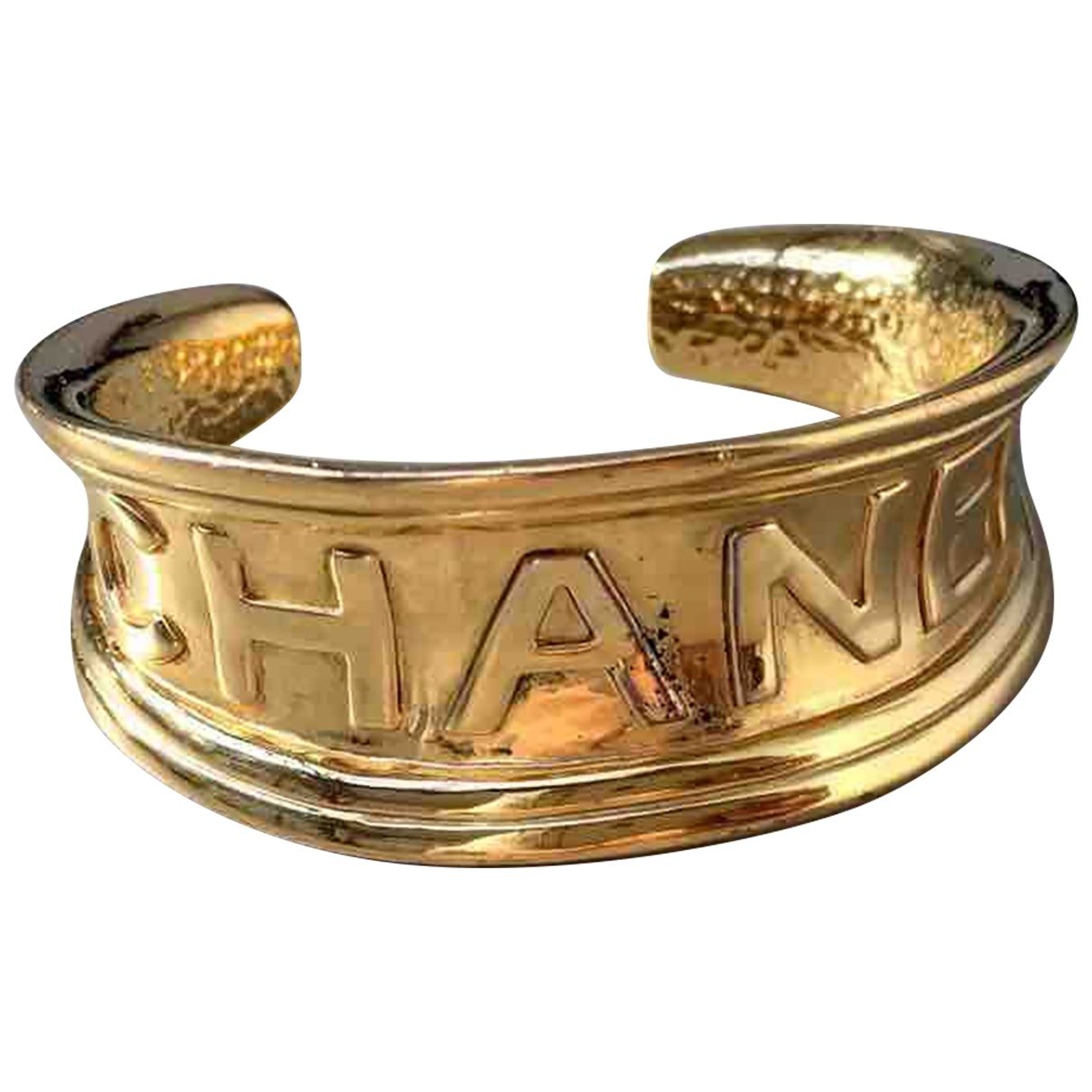 Chanel gold metal bracelets Jewelry