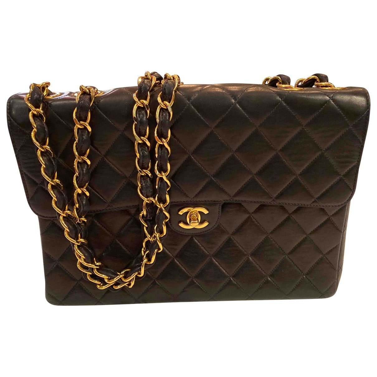 timeless/classique blue leather handbag Classic