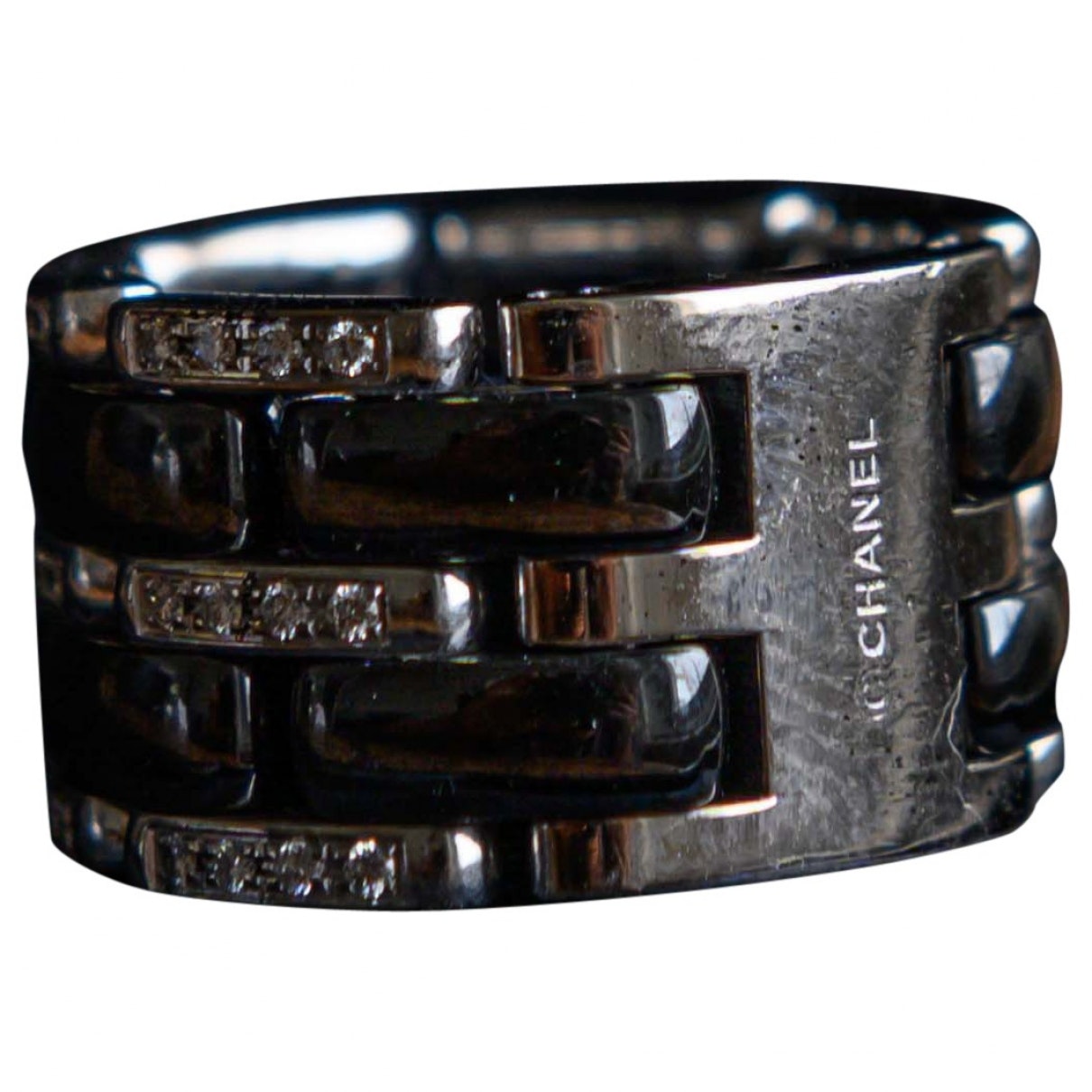 Chanel ultra black ceramic rings Jewelry