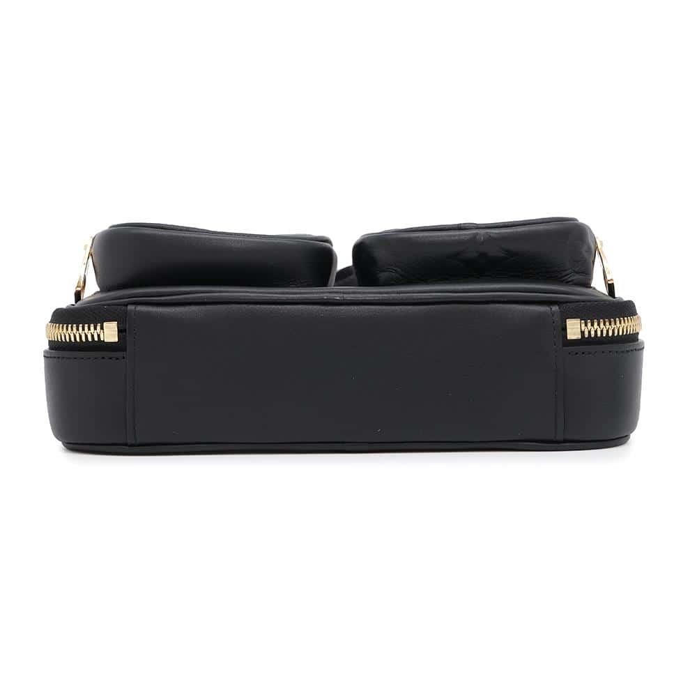 Louis Vuitton Utility NoirM80450 Calf Leather Crossbody Bag