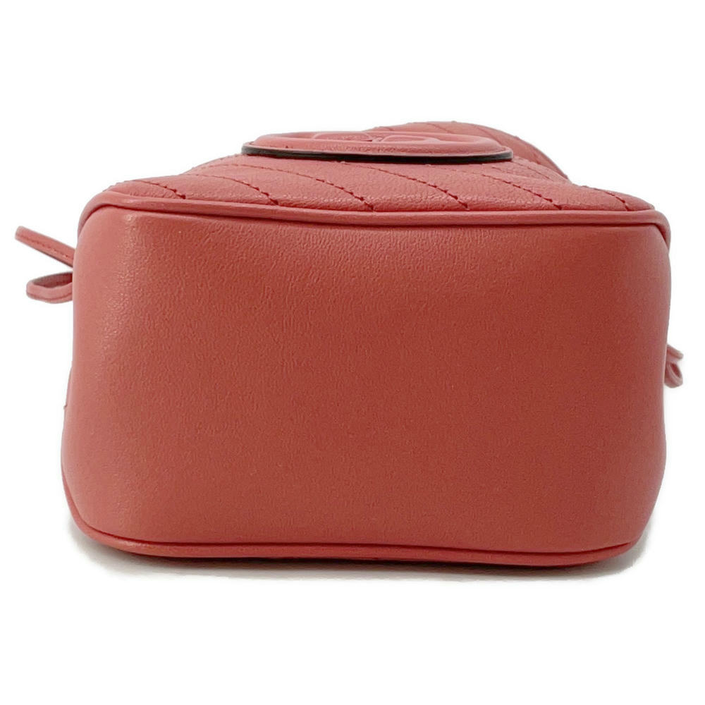 Gucci Blondie Pink760313 Leather Mini Bucket Bag