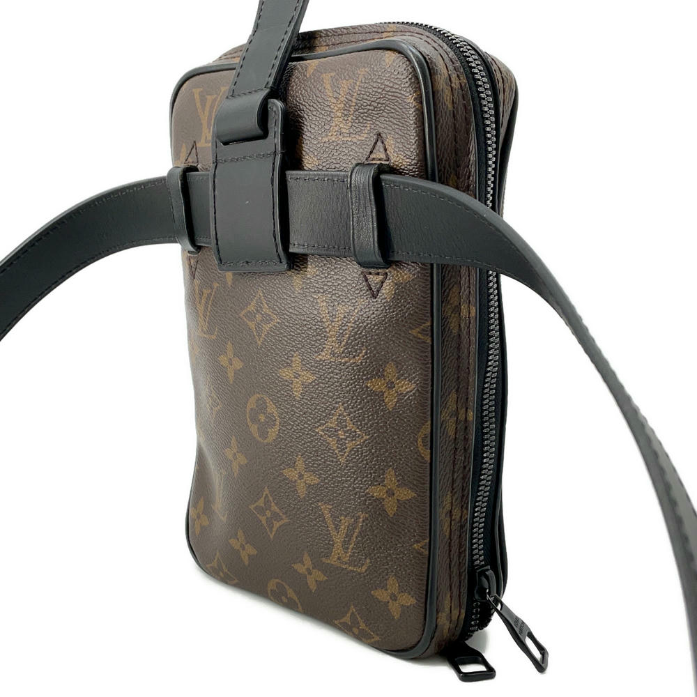 Louis Vuitton Utility side NoirM44428 Solar Powered Ray Monogram Handbag