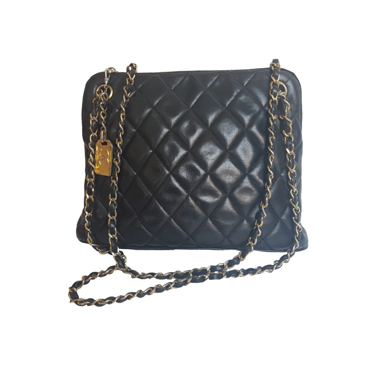 black leather handbag Graceful