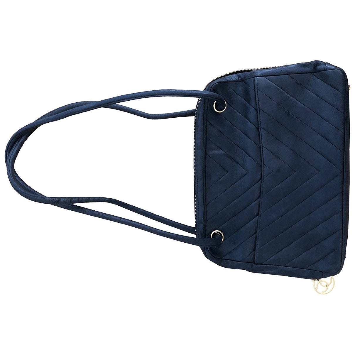 camera black leather handbag Signature
