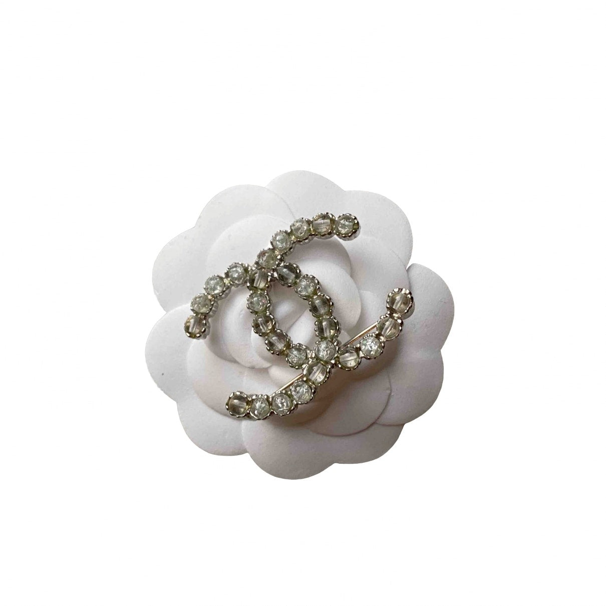 cc silver metal pins & brooches Jewelry Signature