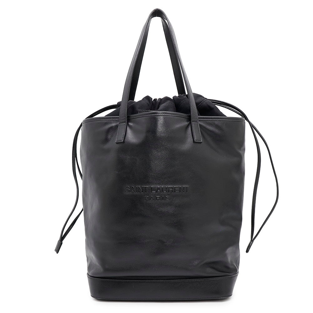 YSL Saint Laurent Tote Bag ?Teddy Black572673 Leather