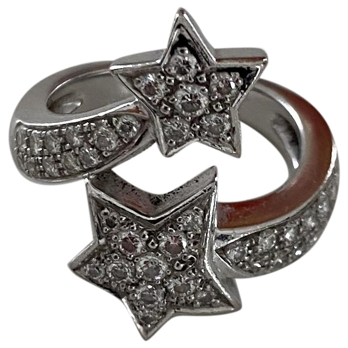 Chanel comète white white gold rings Jewelry