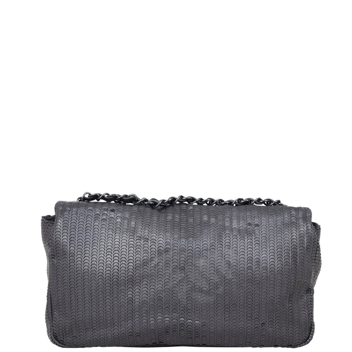 Chanel CC Laser Cut Bag Flap Handbag