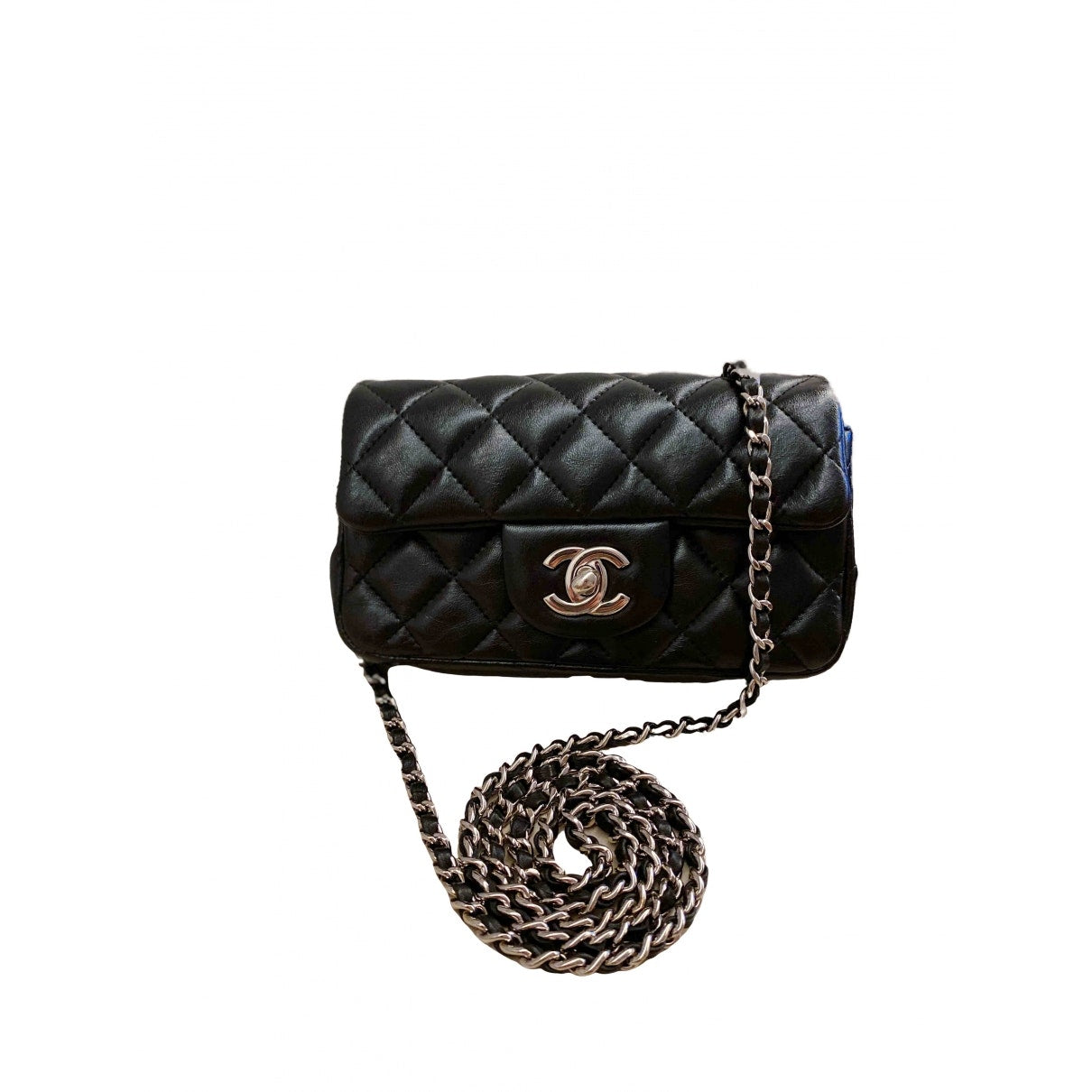 timeless/classique black leather handbag 107