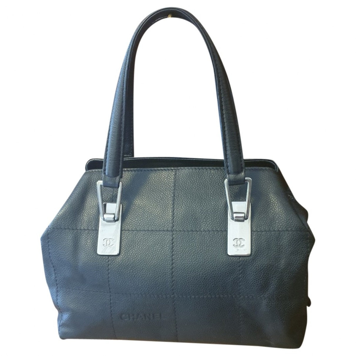 black leather handbag Premium