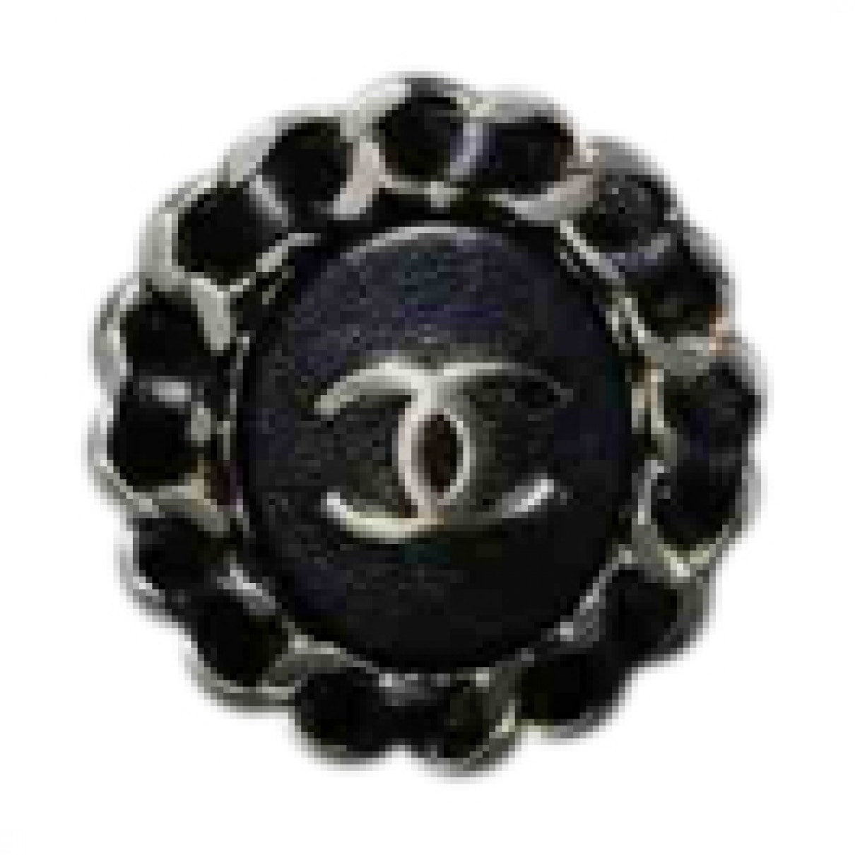 Chanel black metal pins & brooches Jewelry